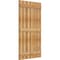 Ekena Millwork Spaced Board-n-Batten Shutters, Rough Sawn Western Red Cedar, 34 3/4W x 62H, PR RBS06S35X062RWR - alternate 4